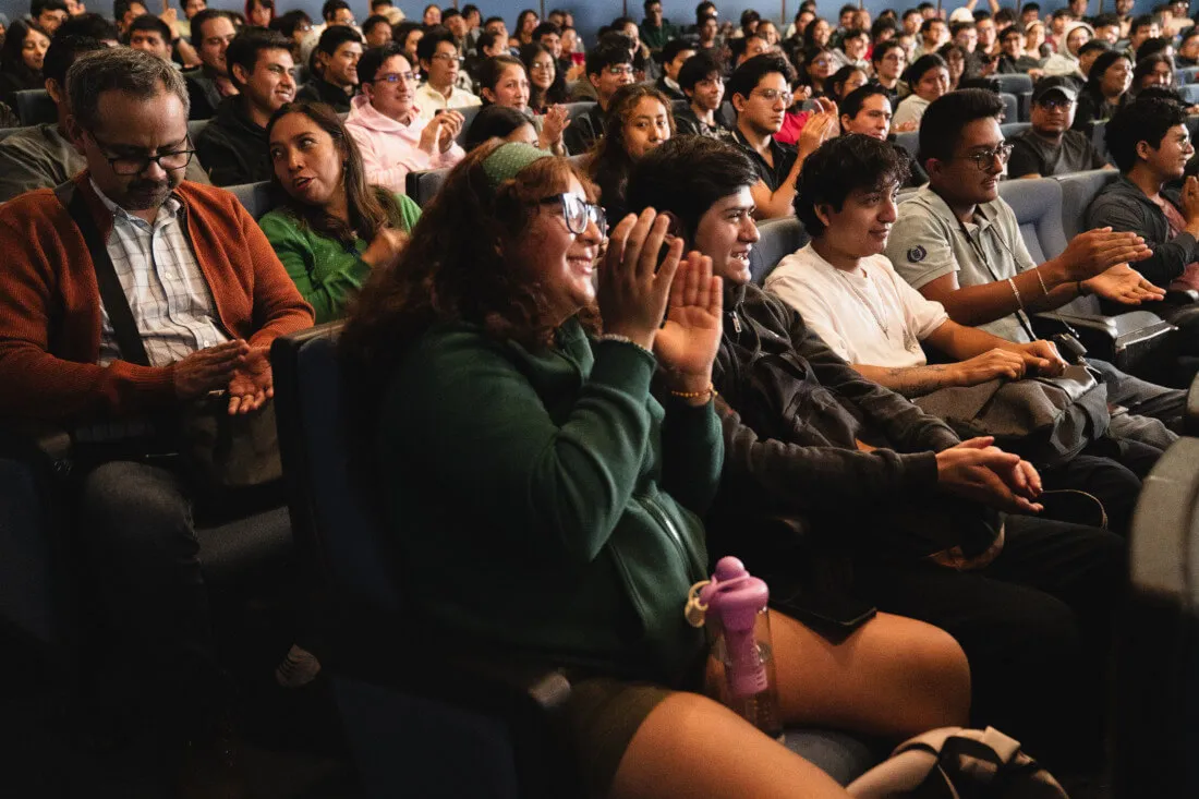 View of the audience at the Oaxaca Hackathon 2025
