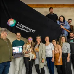 Group photo of the Web Monetization team at the May 2025 work week