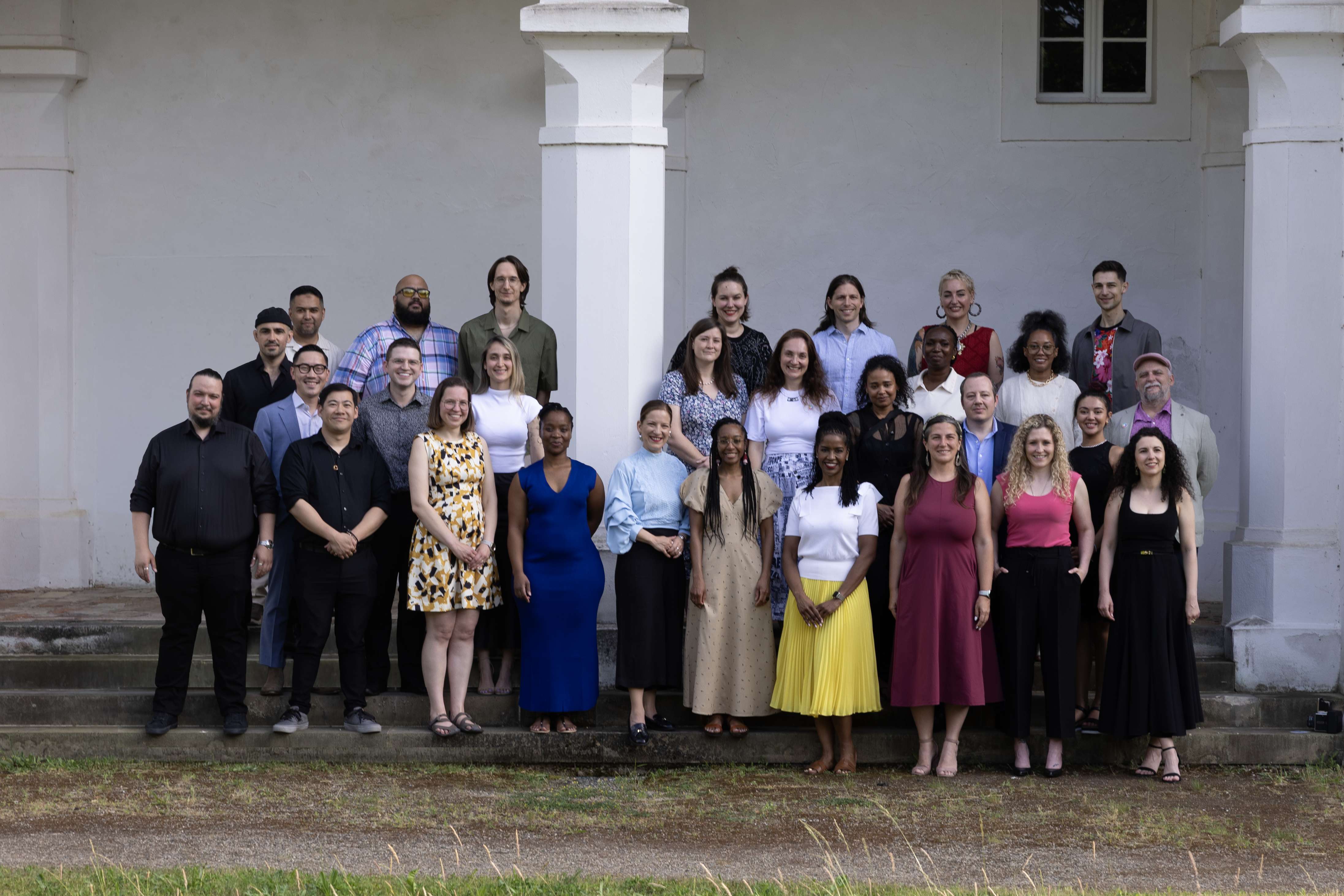 A group photo of the ILF team